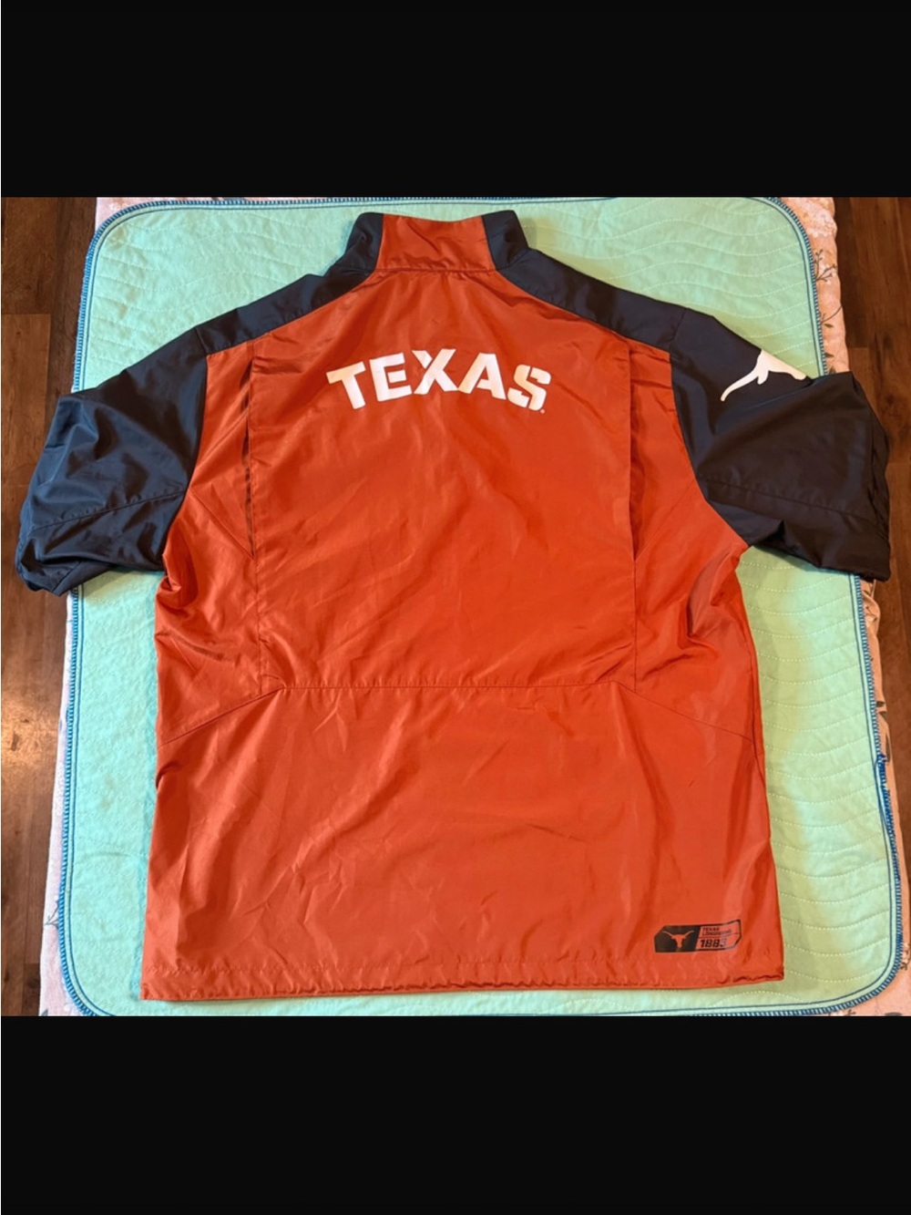 Nike Men's TEXAS Short Sleeve Shirt- Orange & Black